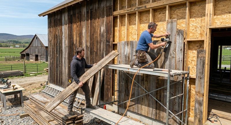Barn Siding Installation in Columbus, OH