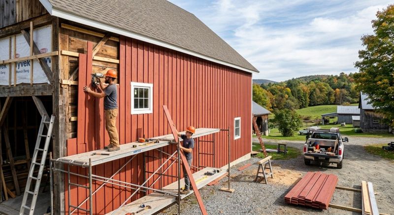 Barn Siding Installation in Sunbury, OH