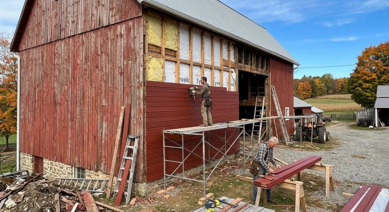 Barn Siding Replacement in Columbus, OH