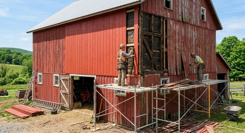 Barn Siding Replacement in Pataskala, OH