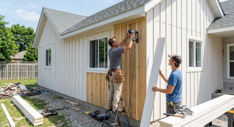 Batten Siding Installation in Pickerington, OH