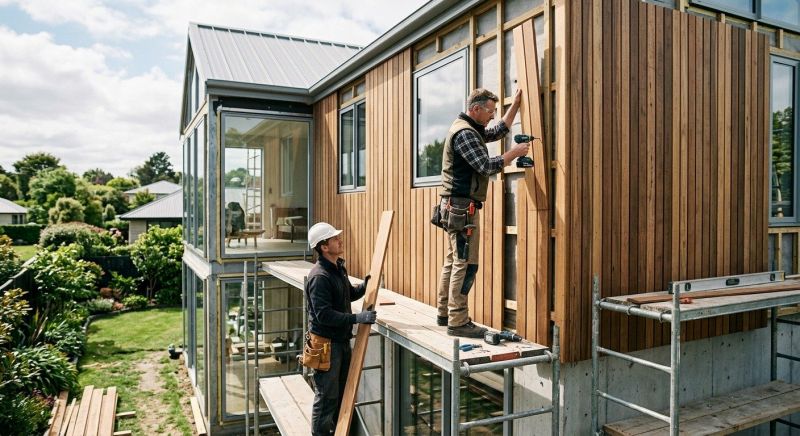 Cedar Cladding Installation in Licking County, OH