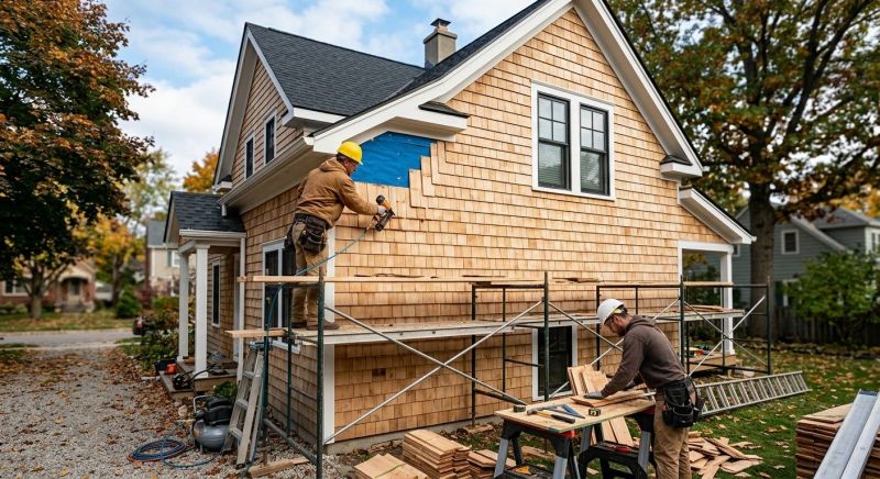 Cedar Siding Installation in Johnstown, OH