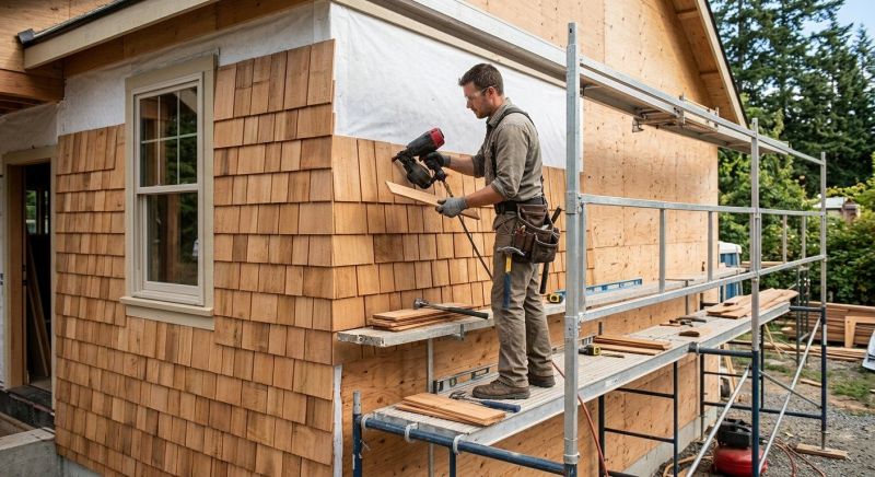 Cedar Siding Installation in Pickerington, OH