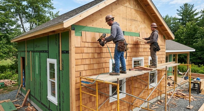 Cedar Siding Installation in Sunbury, OH