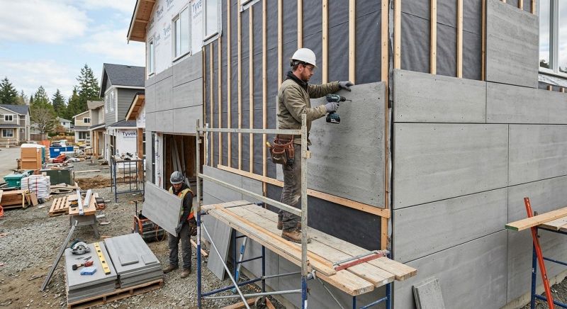 Cement Siding Installation in Newark, OH