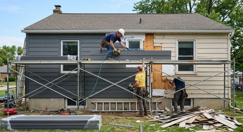 Cement Siding Replacement in New Albany, OH