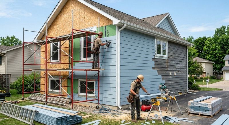 Cement Siding Replacement in New Albany, OH