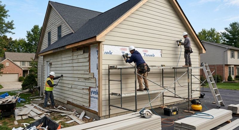 Cement Siding Replacement in Sparta, OH