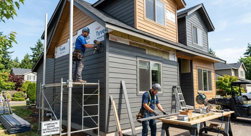 Composite Siding Installation in Buckeye Lake, OH