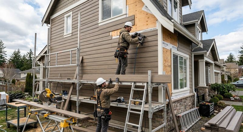 Composite Siding Installation in Johnstown, OH