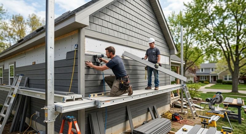 Composite Siding Installation in Thornville, OH