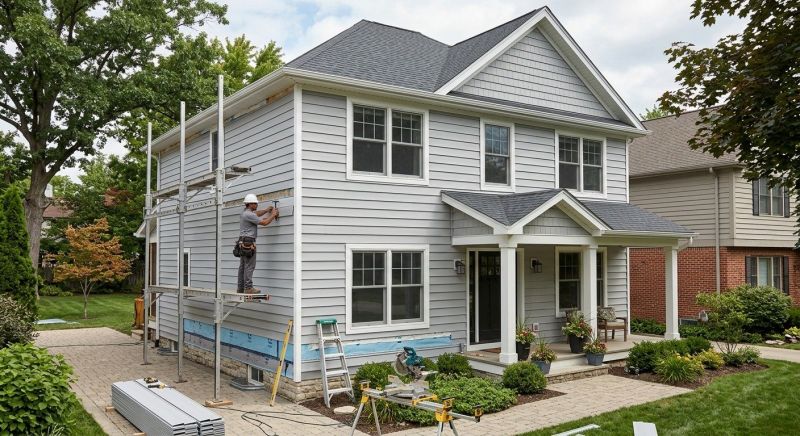 Damaged Siding Replacement in Licking County, OH