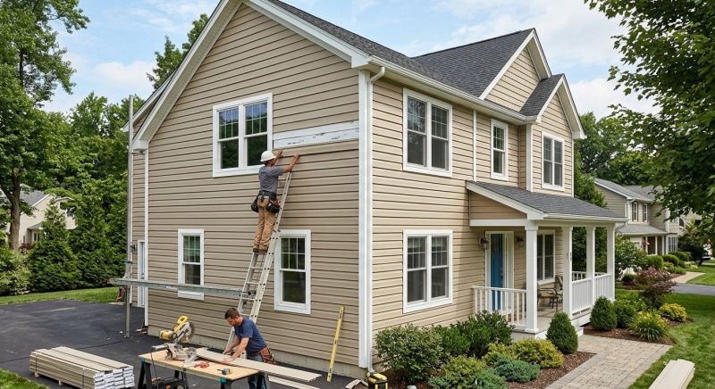 Dutch Lap Siding Installation in Licking County, OH
