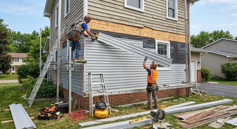 Engineered Siding Installation in Howard, OH