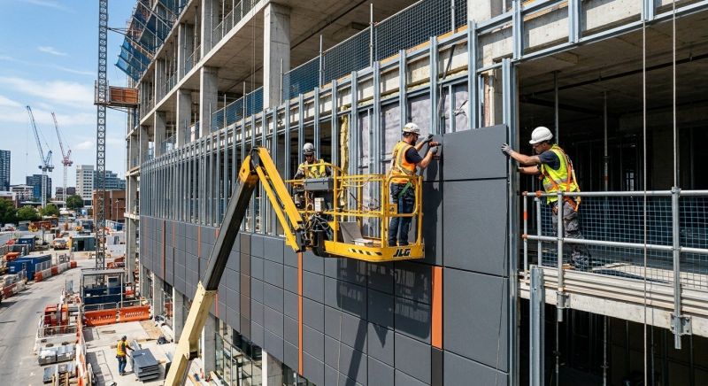 Facade Cladding Installation in Licking County, OH