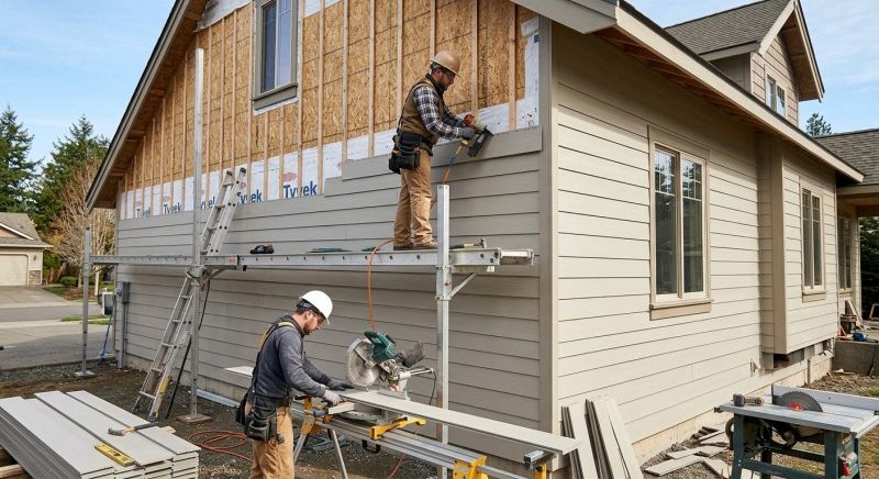 Fiber Cement Installation in Howard, OH
