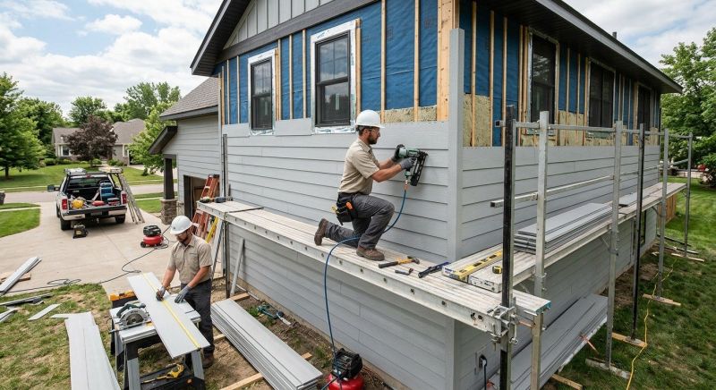 Fiber Cement Installation in Sparta, OH