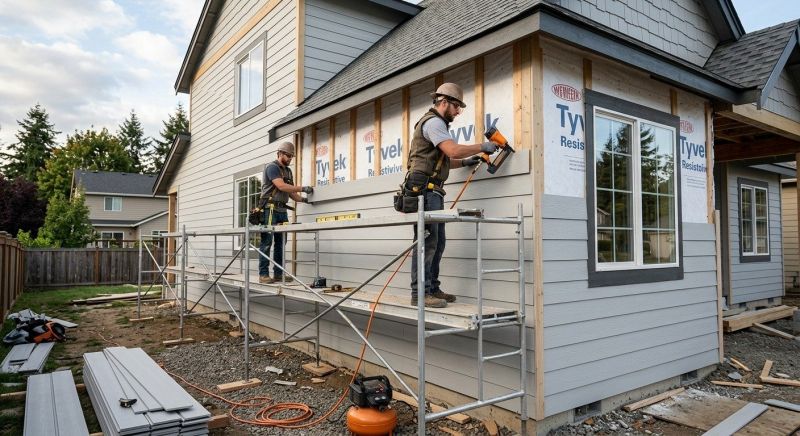 Fiber Siding Installation in Reynoldsburg, OH