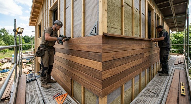 Hardwood Cladding Installation in Licking County, OH