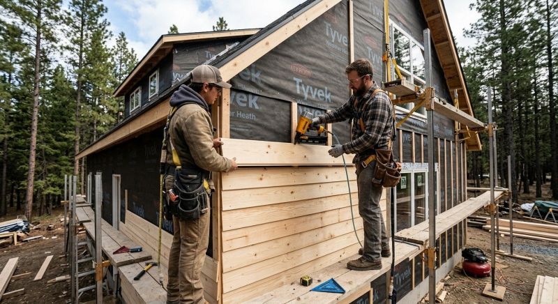 Hardwood Siding Installation in Martinsburg, OH