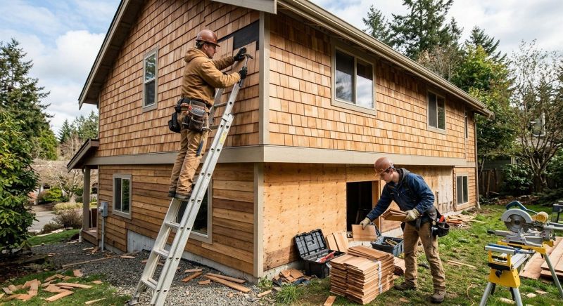 Hardwood Siding Installation in New Albany, OH
