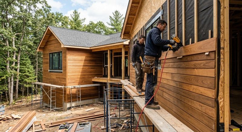 Hardwood Siding Installation in Reynoldsburg, OH