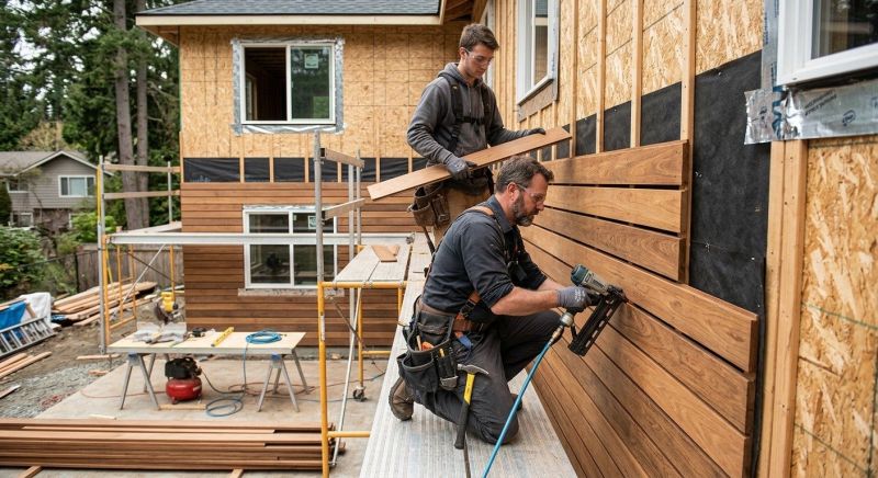 Hardwood Siding Installation in Sparta, OH