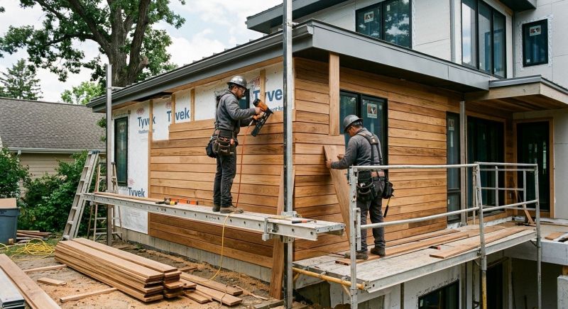 Hardwood Siding Installation in Utica, OH