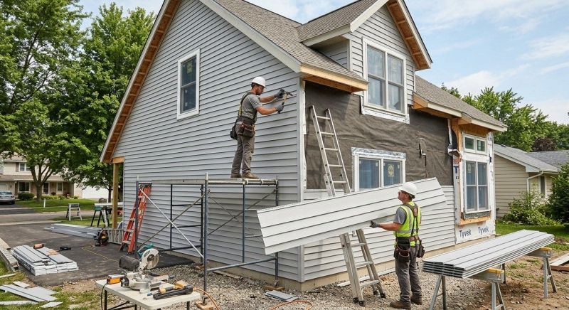 House Siding Installation in Newark, OH