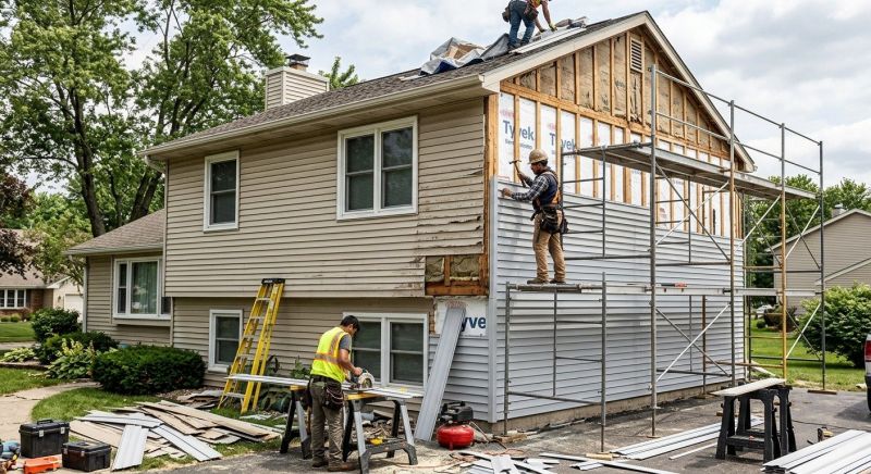 House Siding Installation in Pataskala, OH