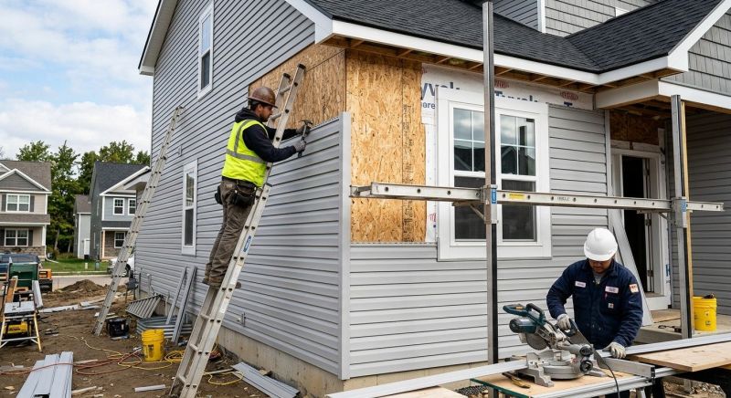 House Siding Installation in Sparta, OH