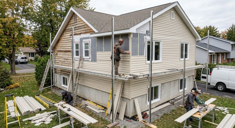 Insulated Siding Installation in Thornville, OH