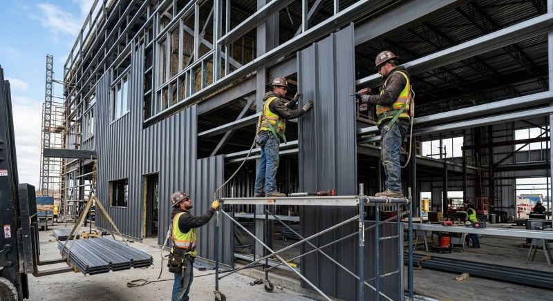 Metal Cladding Installation in Licking County, OH