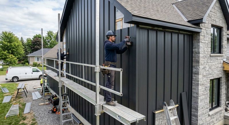 Metal Siding Installation in New Albany, OH