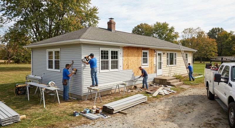 Residential Siding Replacement in Licking County, OH