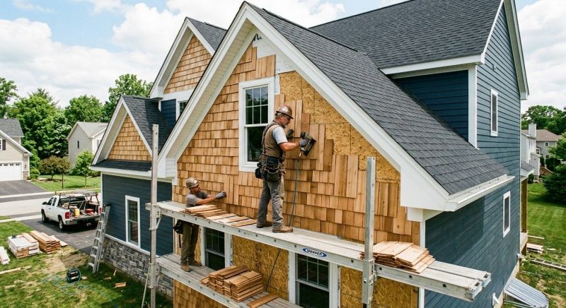 Shake Siding Installation in Centerburg, OH