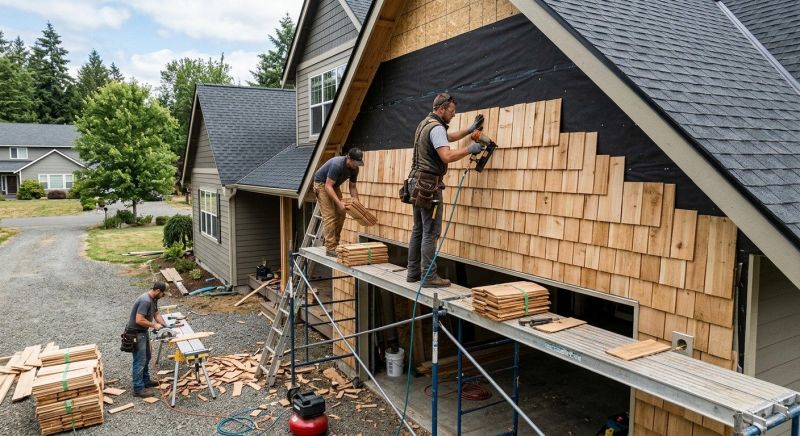 Shake Siding Installation in Columbus, OH