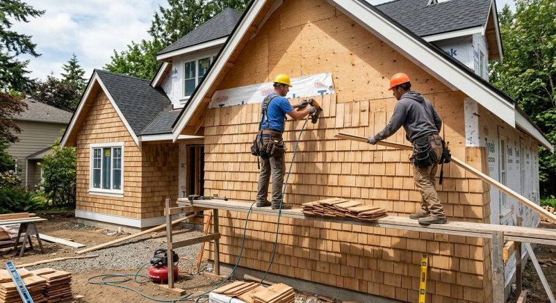 Shake Siding Installation in Newark, OH