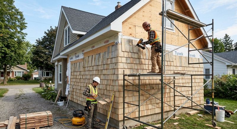 Shake Siding Installation in Sunbury, OH
