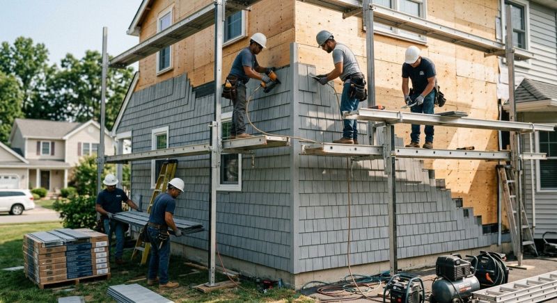 Shingle Siding Installation in Licking County, OH