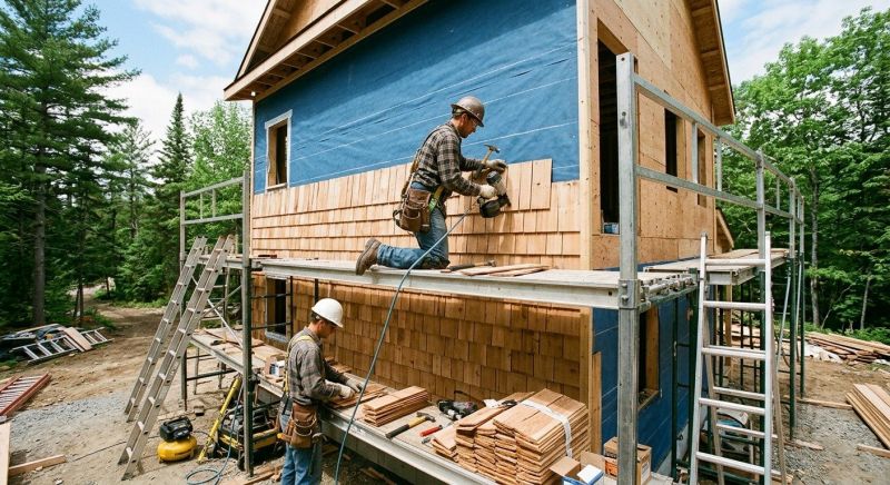 Shingle Siding Installation in Licking County, OH
