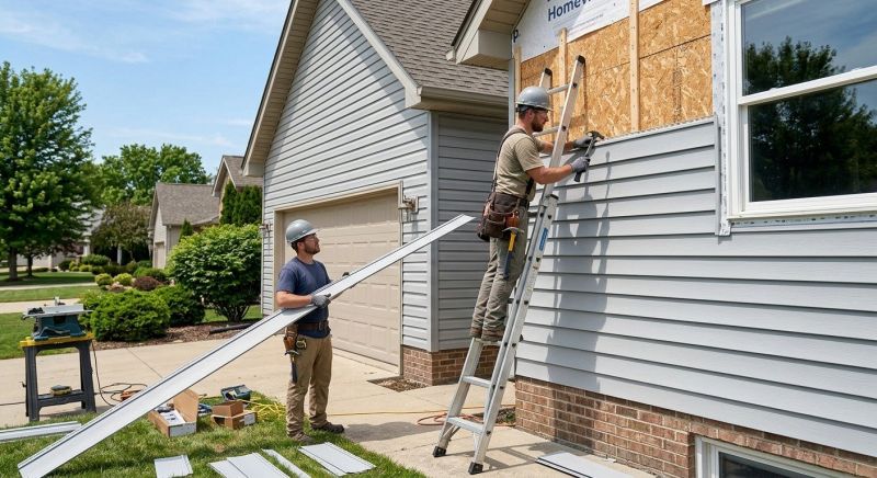 Vinyl Siding Installation in Thornville, OH