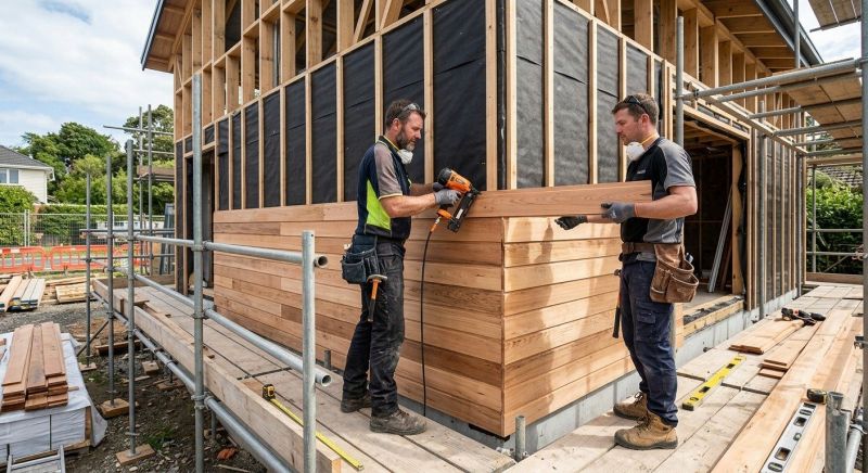 Wood Cladding Installation in Buckeye Lake, OH