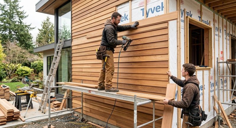 Wood Cladding Installation in Centerburg, OH