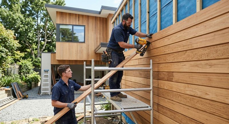 Wood Cladding Installation in Centerburg, OH