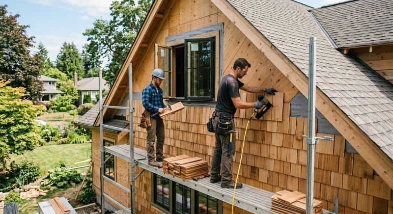 Wood Siding Installation in Buckeye Lake, OH