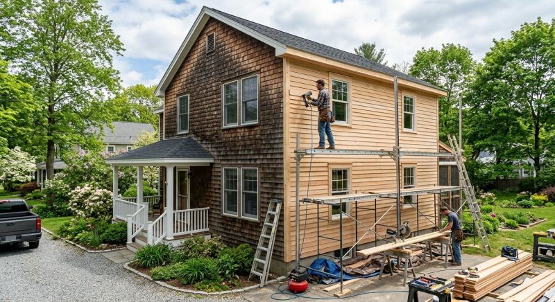 Wood Siding Installation in Granville, OH
