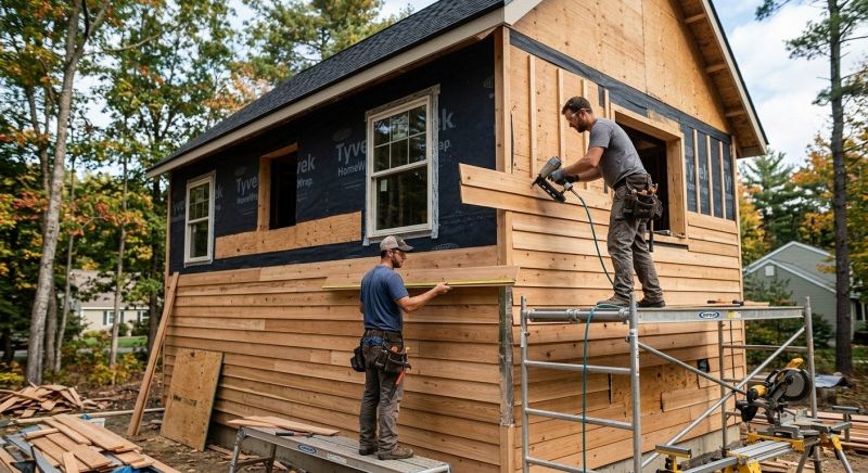 Wood Siding Installation in Johnstown, OH