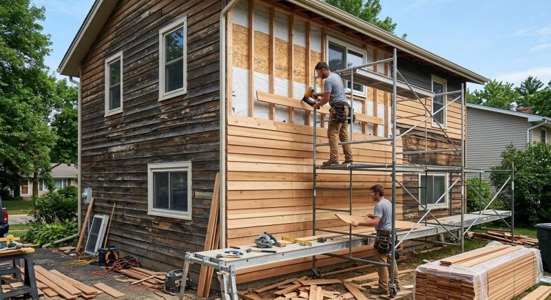 Wood Siding Installation in Knox County, OH